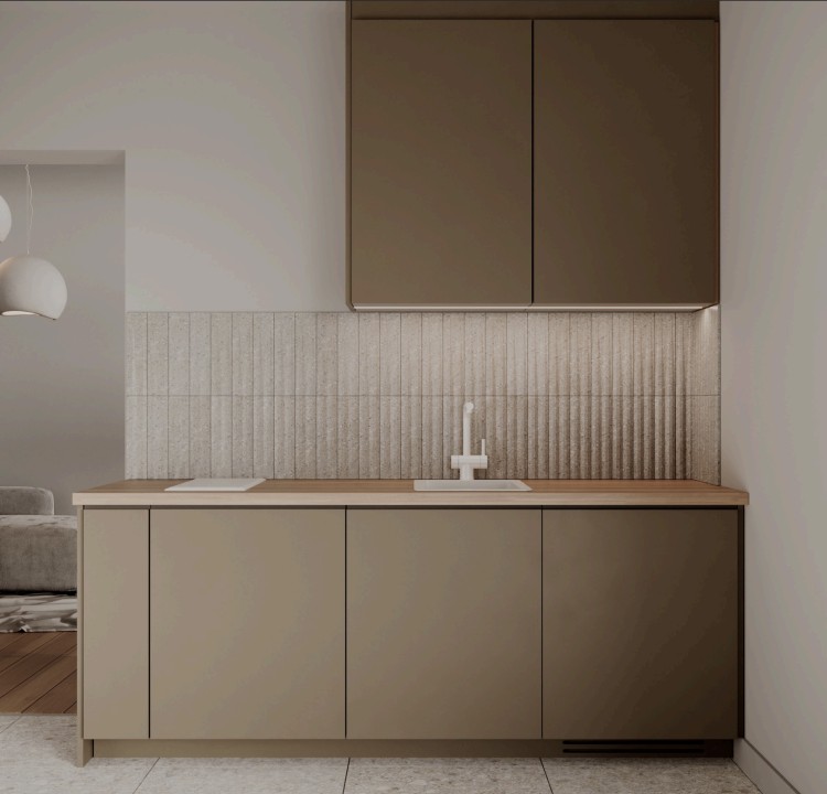 Sahara Cream & Oiled Oak Kitchen